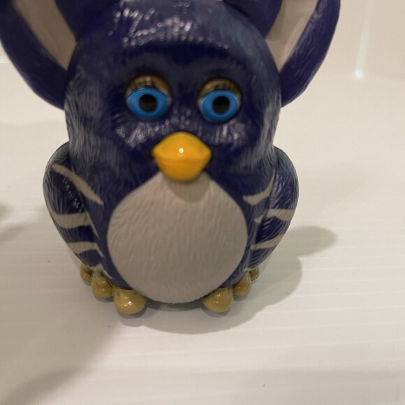 2005 Hasbro Furby Burger King Kids Meal Toy Promo Collectible Purple Gray - Picture 13 of 13